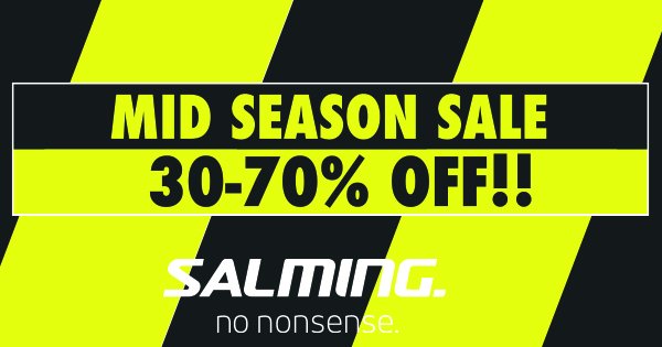 Kampanj: Mid Season Sale 30-70%. Av Salming