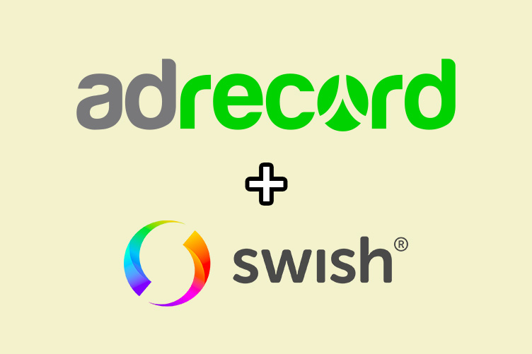 Bild för blogginlägget: Adrecord lanserar utbetalningar via Swish!